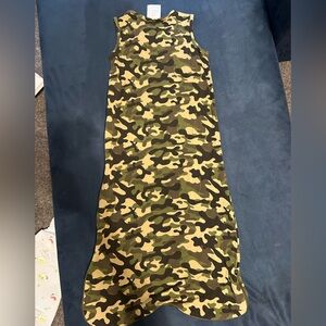 Bamboo baby Posh Peanut Camouflage sleep sack